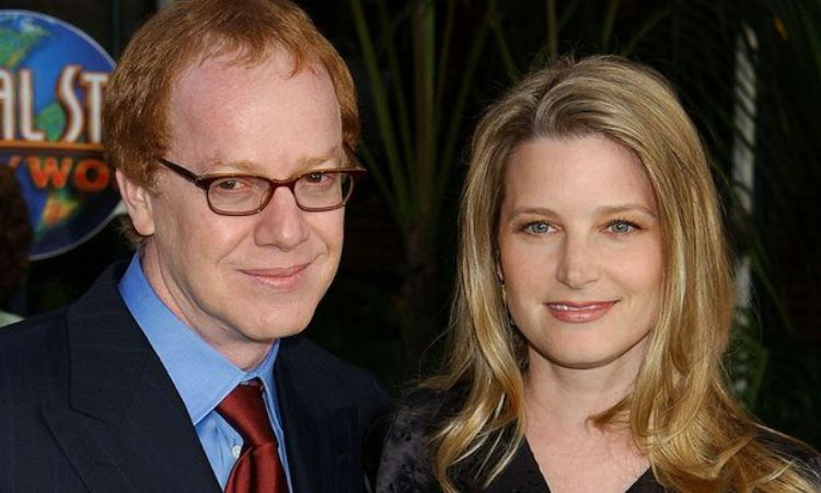 Justin Fonda's sister Bridget Fonda with her husband, Danny Elfman.